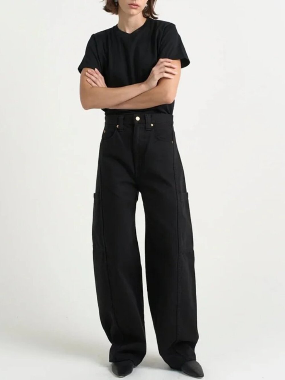 Jamie Haller The Baggy Painter Jeans in Black 26